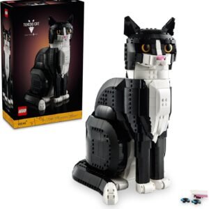 LEGO Ideas Tuxedo Cat - Building Sets for Adults, Ages 18+