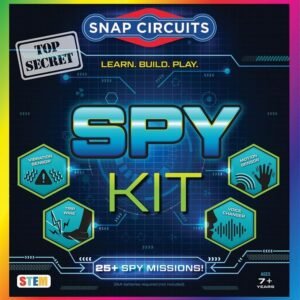 Snap Circuits Spy Kit | 25+ Activities | STEM Educational Toy for Kids 7 +
